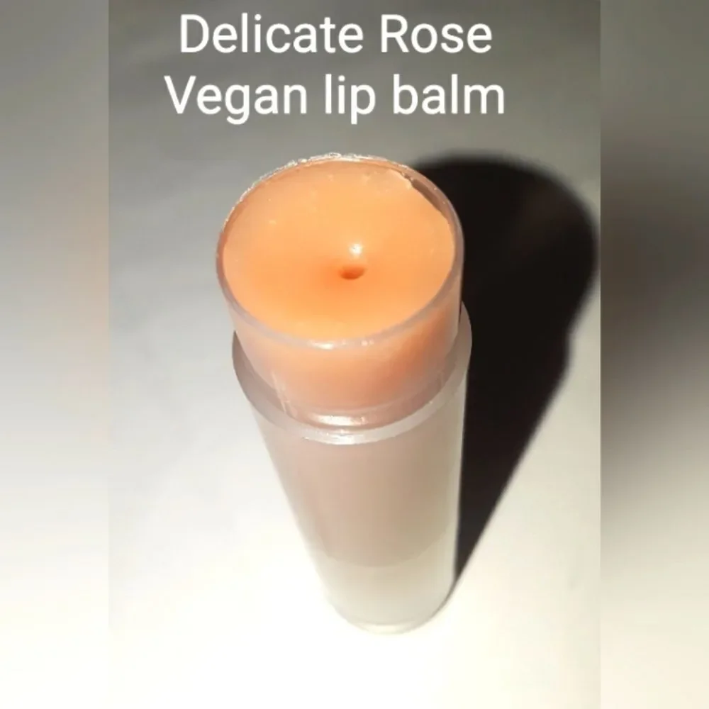 BUY 3 for $13 HAND CRAFT𝅺ED Delicate Rose super Healing vegan lip balm